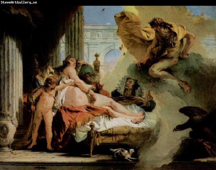 Giovanni Battista Tiepolo Danae und Zeus